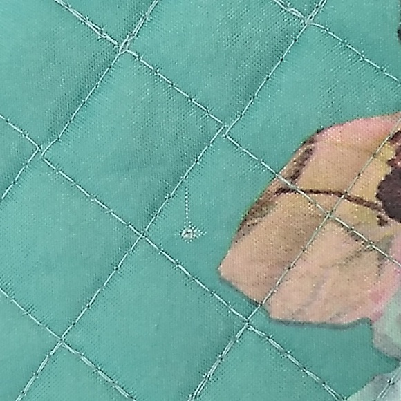 Pioneer Woman 4pc Turquoise Floral Placemats - Picture 7 of 7